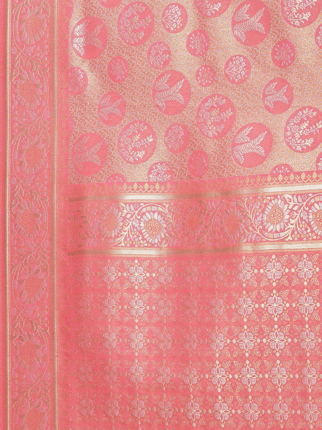 Zari Border Art Handloom Woven Saree