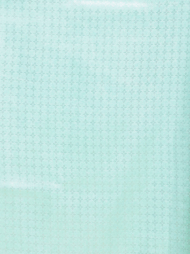 Plain Zari Border Woven Handloom Saree