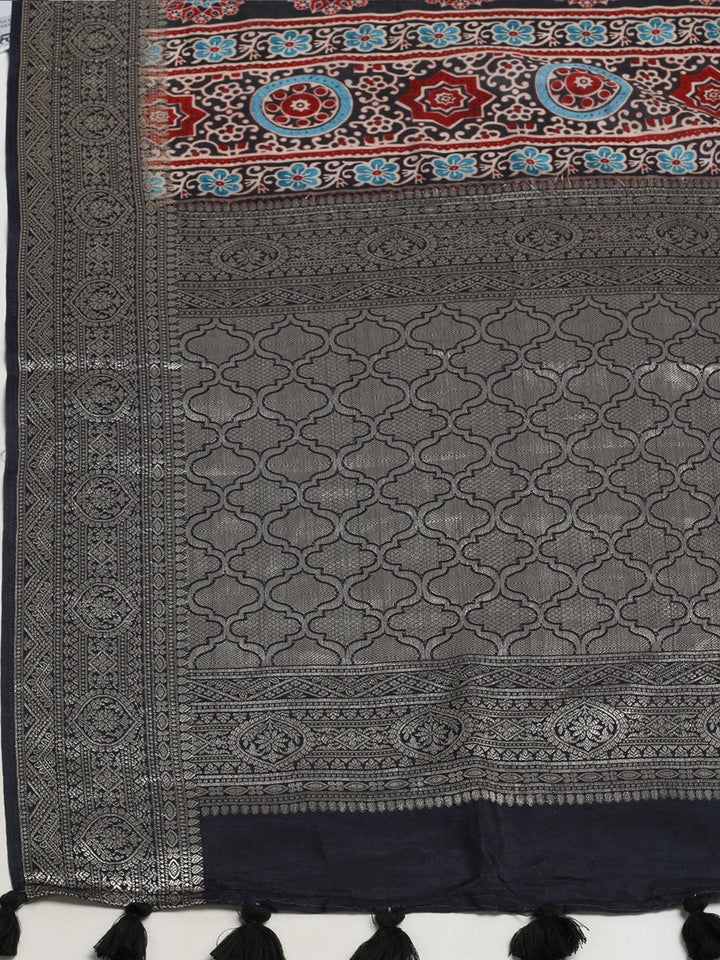 Printed Art Silk Saree
