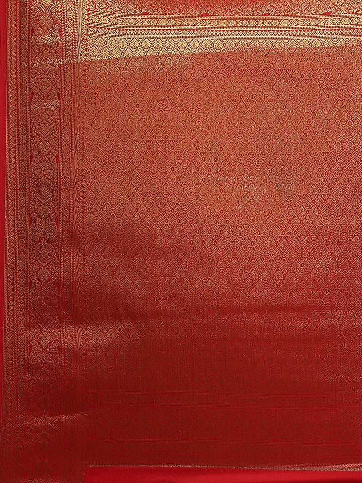 Zari Border Woven Art Silk Saree