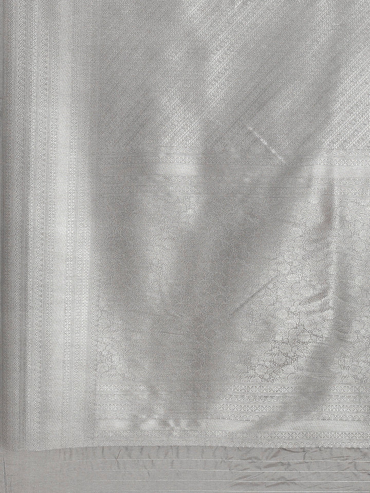 Zari Jaal Brocade Handloom Woven Saree