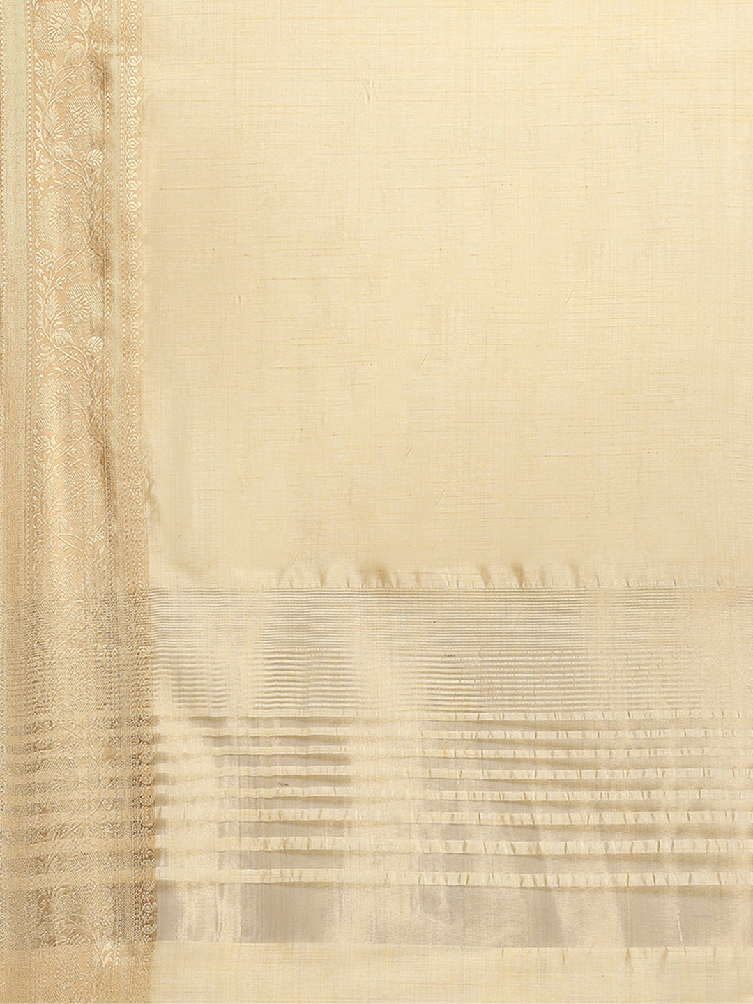 Zari Border Booti Art Silk Woven Saree