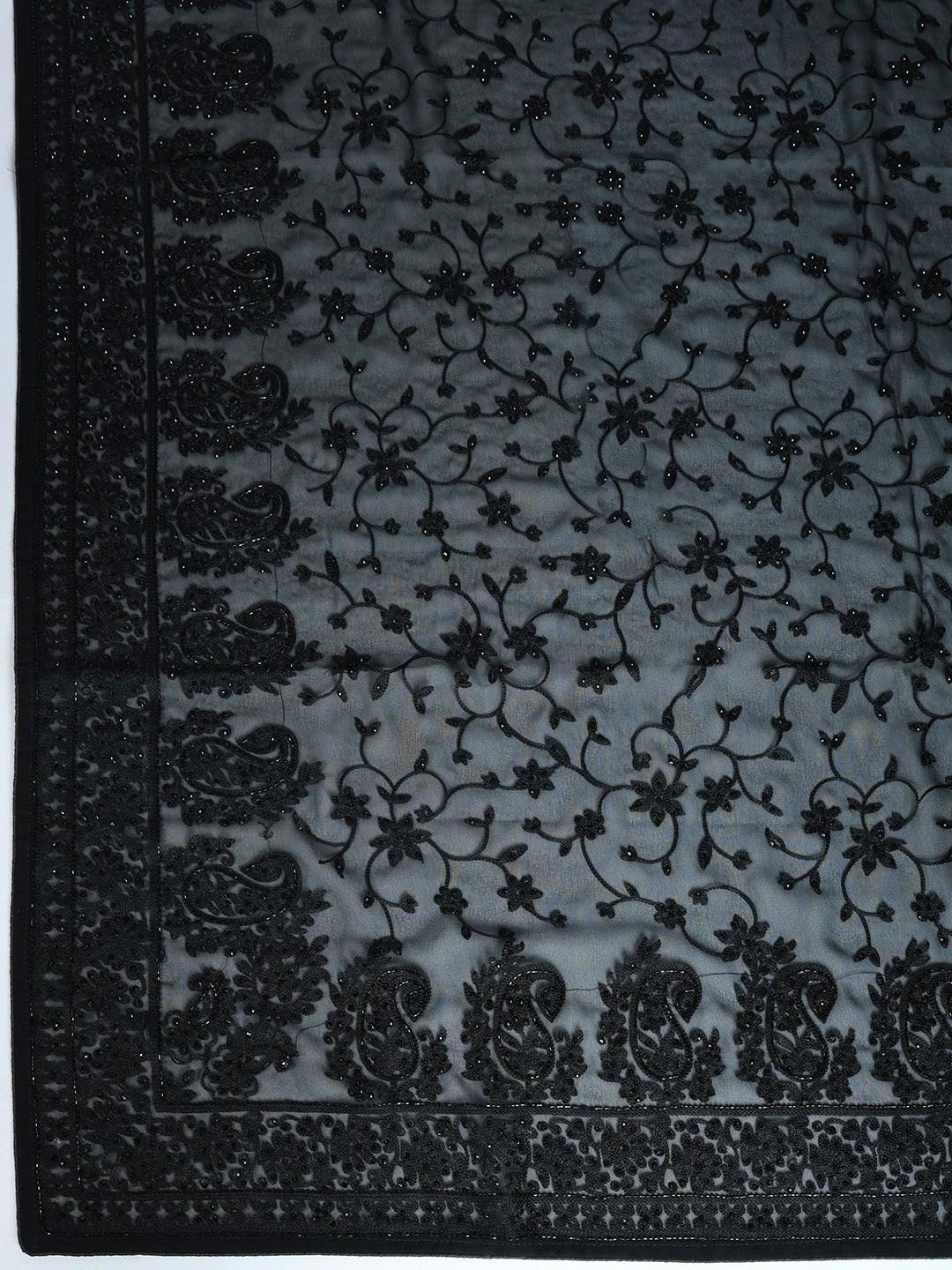 Embroidered Georgette Saree