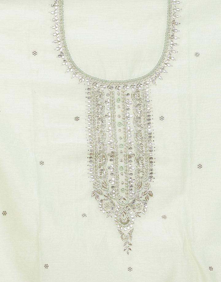 Chanderi Embroidered Suit Piece