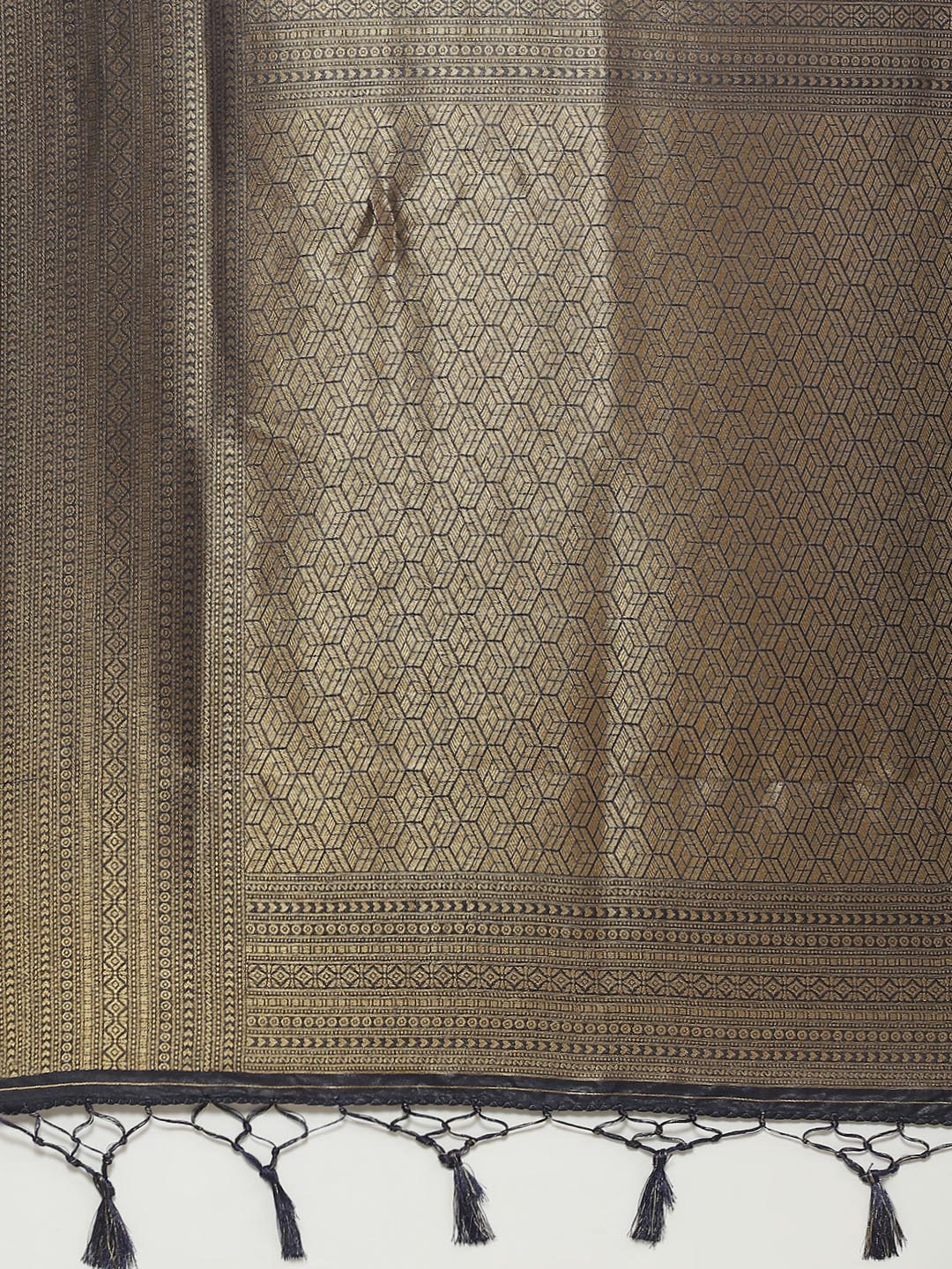 Zari Jaal Woven Handloom Saree