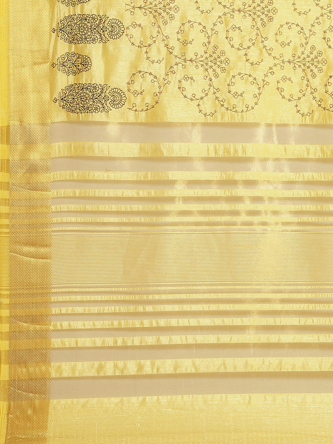Zari Jaal Art Handloom Woven Saree