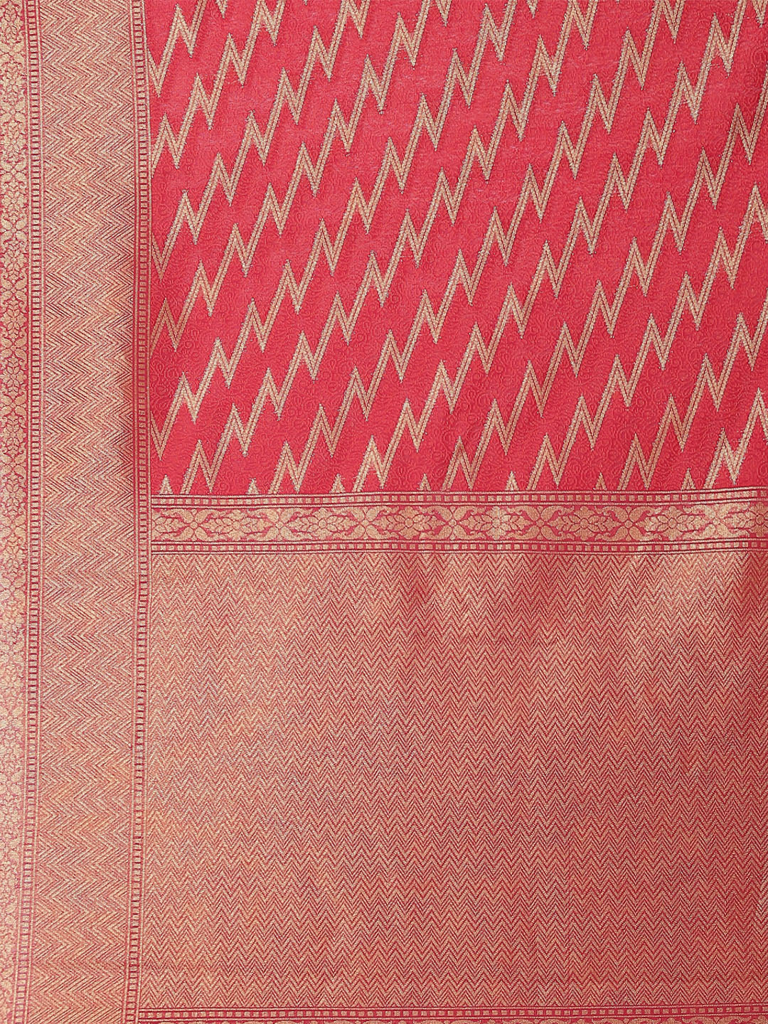 Zari Jaal Cotton Woven Saree