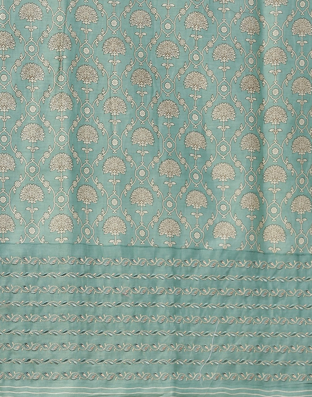Fine Chanderi Printed Suit Piece