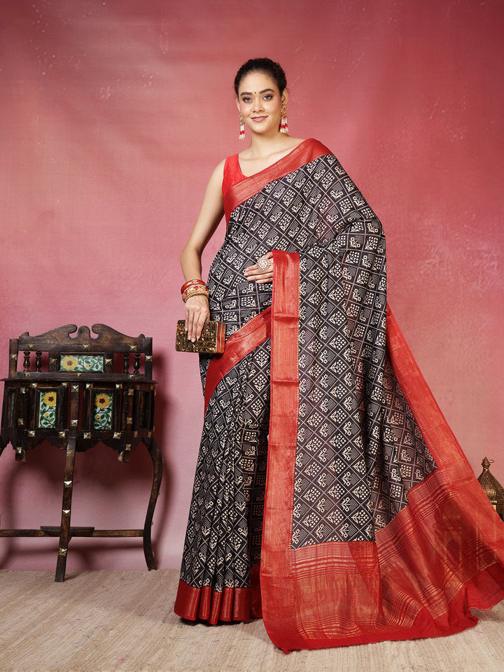 Woven Design Art Silk Saree