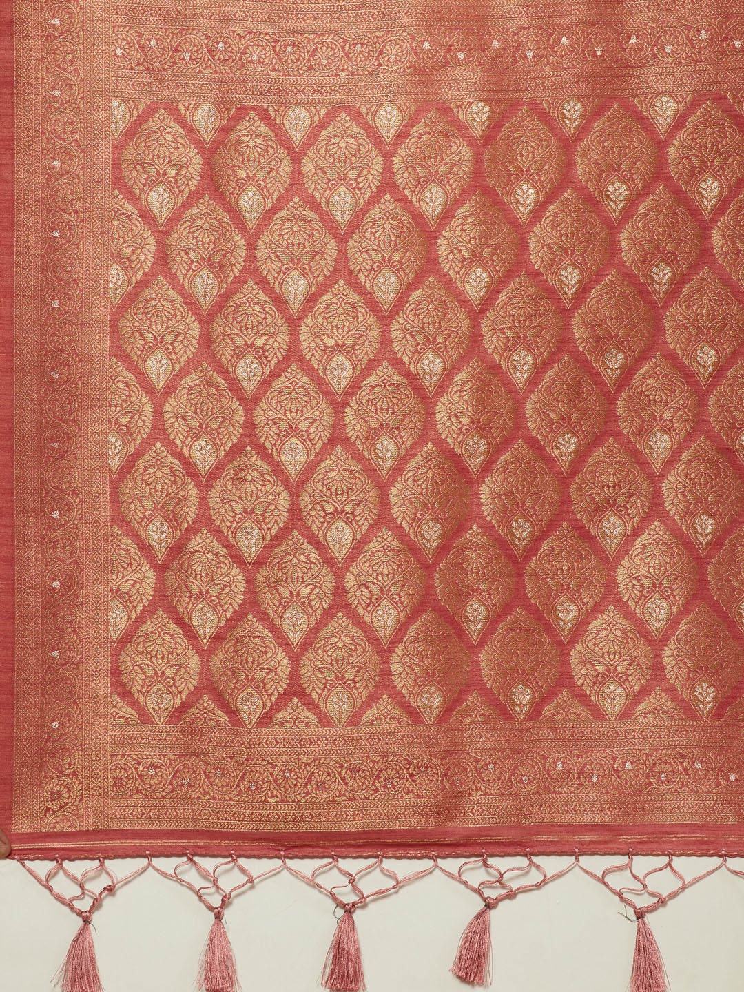 Zari Booti Handloom Woven Saree