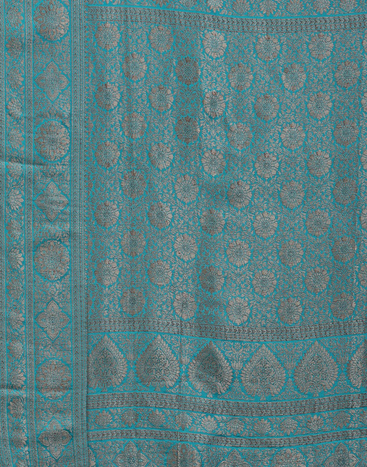 Elegant Crepe Saree With Beautiful Zari Jaal Weaves