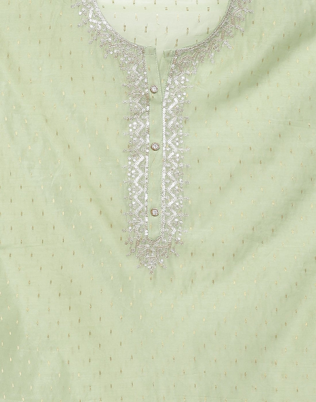 Chanderi Embroidered Suit piece