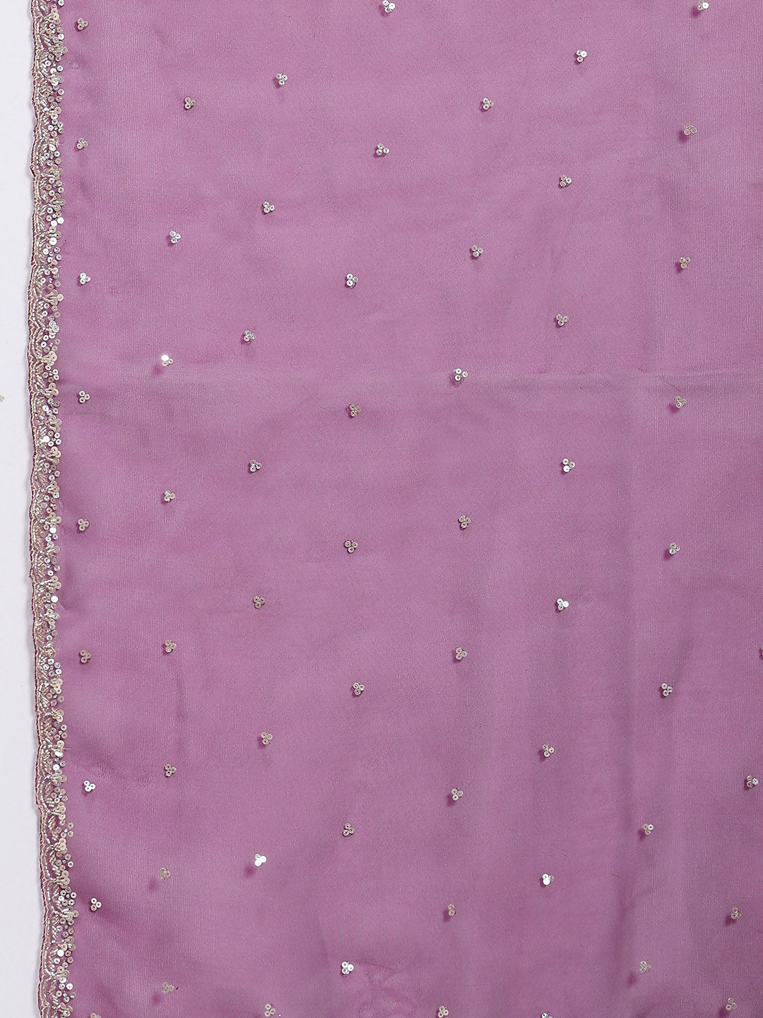 Sequence Embroidery Tissue Saree