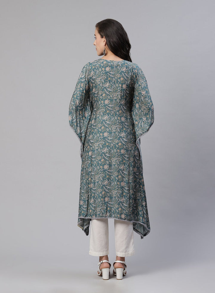 Printed Cotton Kaftan