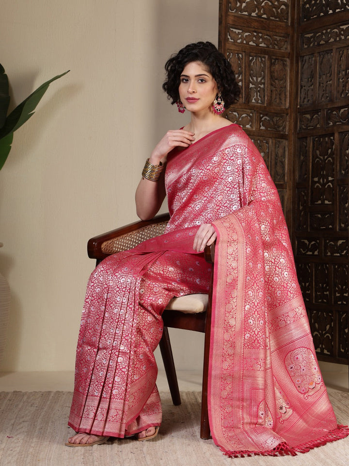 Woven Design Art Silk Saree