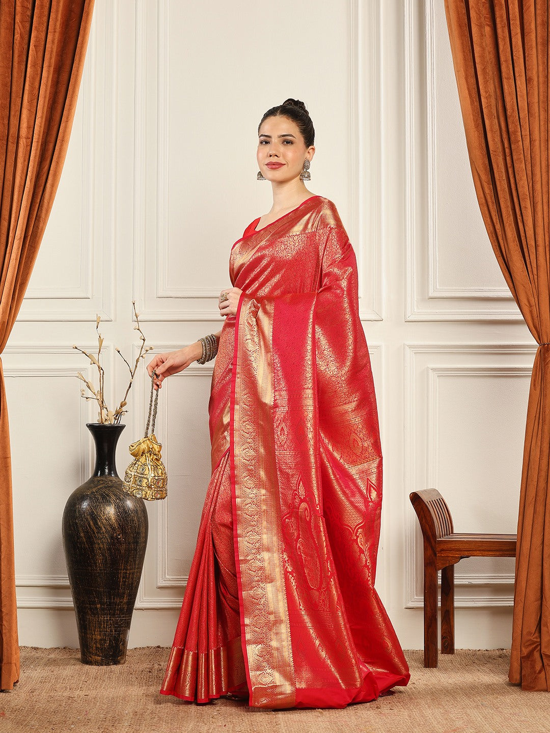 Woven Design Art Silk Saree