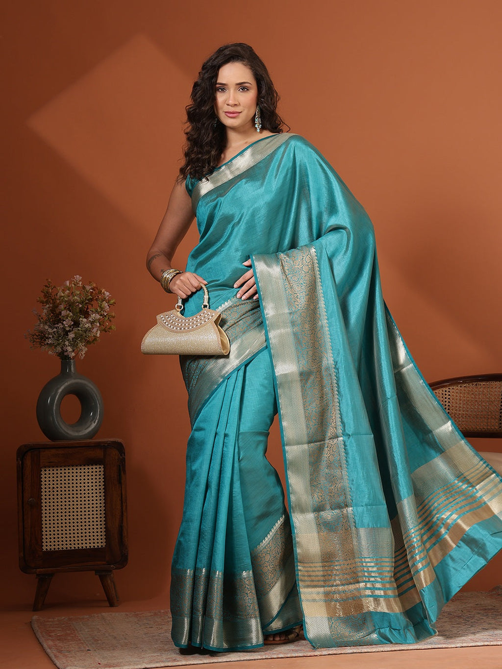 Woven Design Art Silk Saree