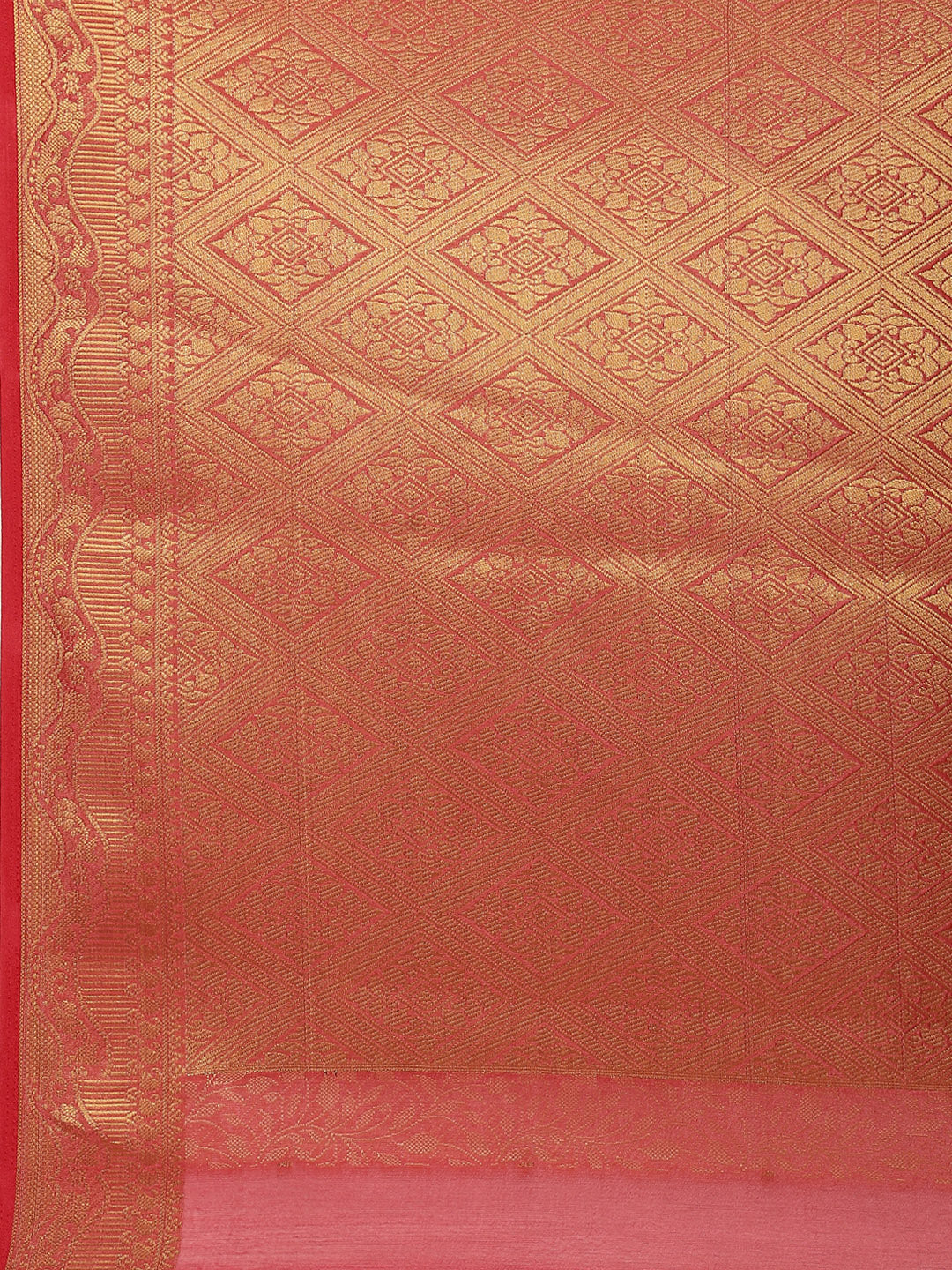 Resham Zari Border Handloom Saree