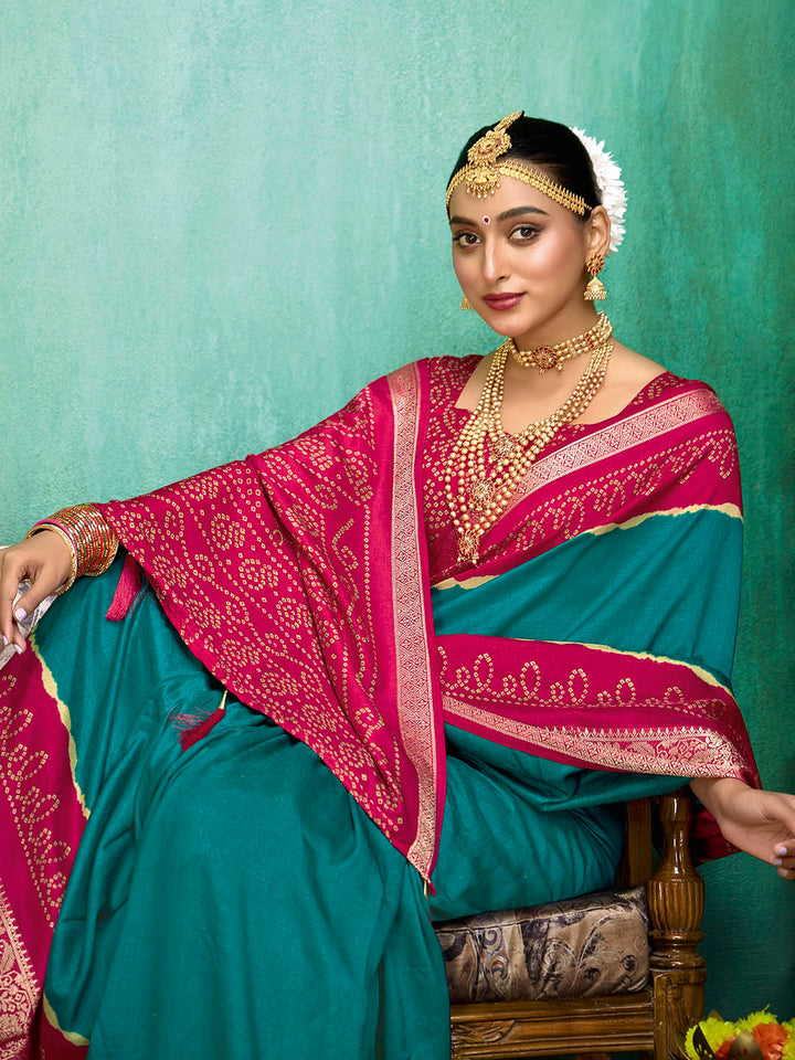 Printed Art Silk Saree
