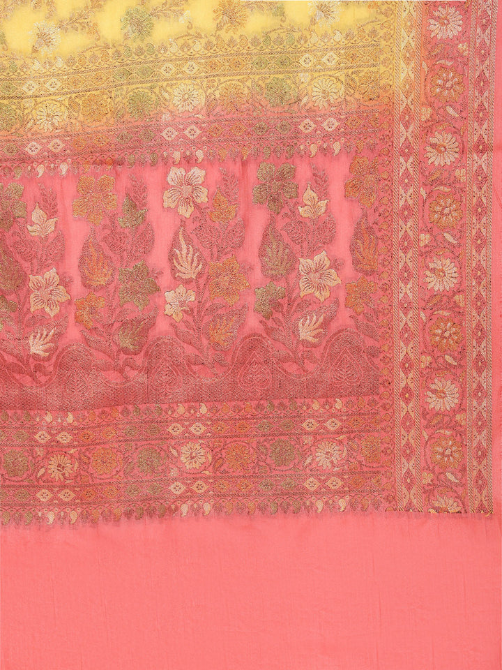Resham Jaal Woven Tussar Saree