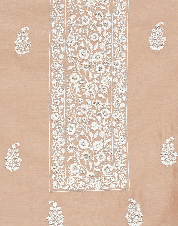 Chanderi Embroidered Suit piece