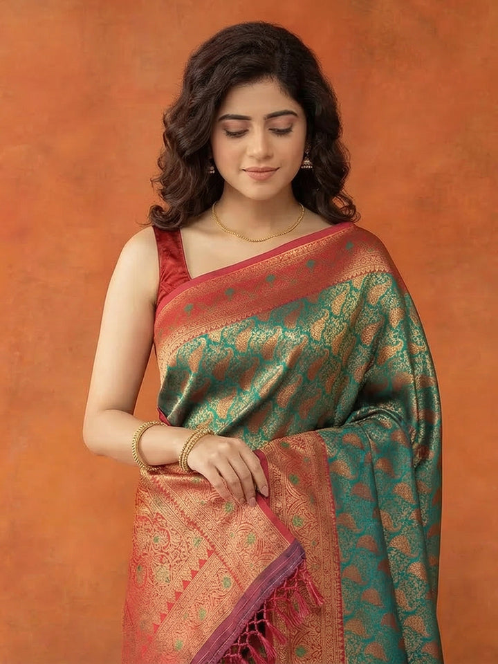 Woven Design Art Silk Saree