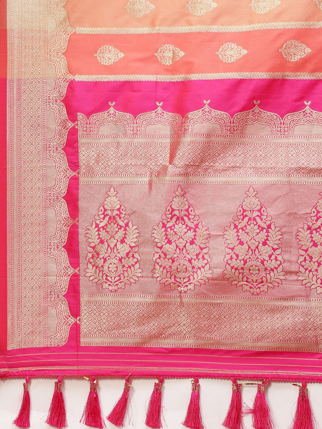 Zari Booti Handloom Woven Saree
