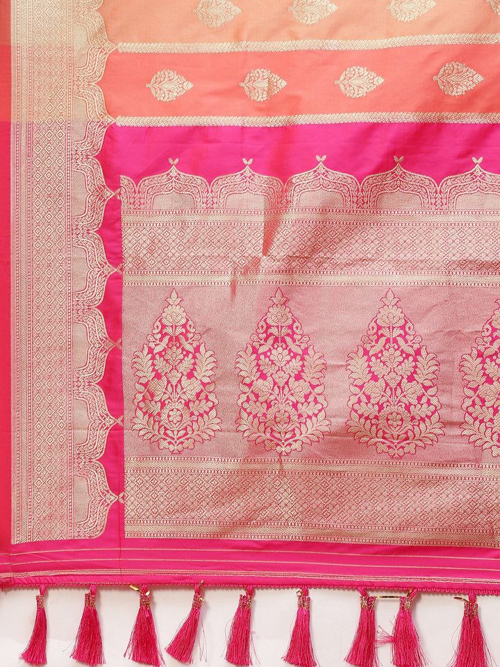 Zari Booti Handloom Woven Saree