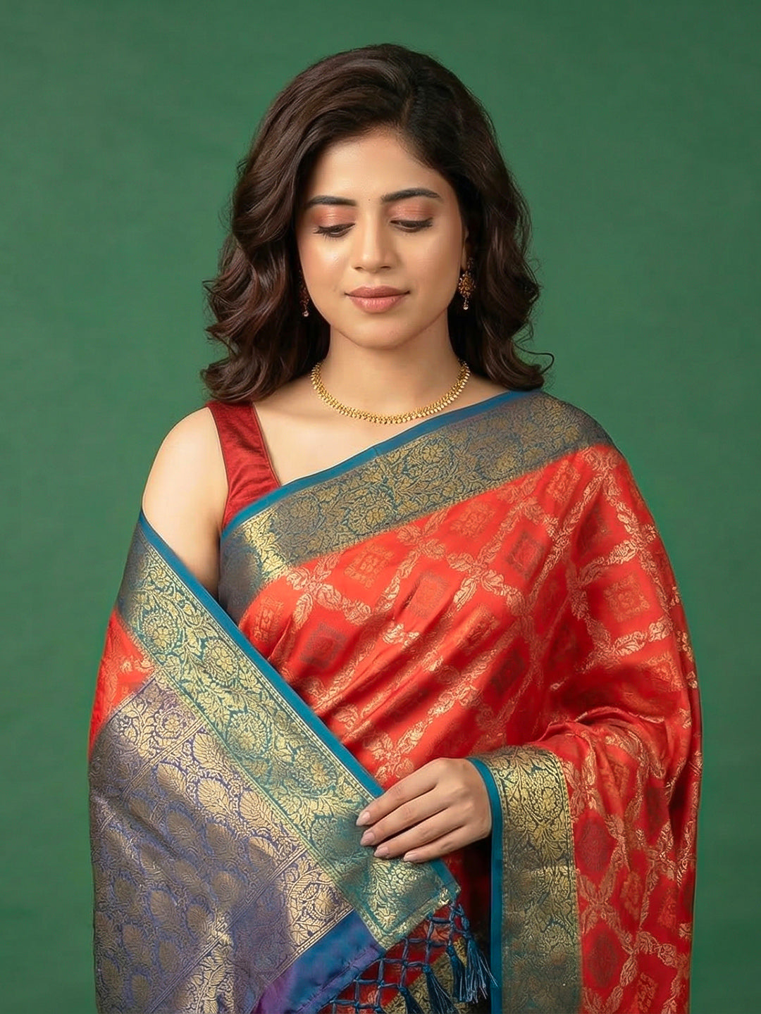 Woven Design Art Silk Saree