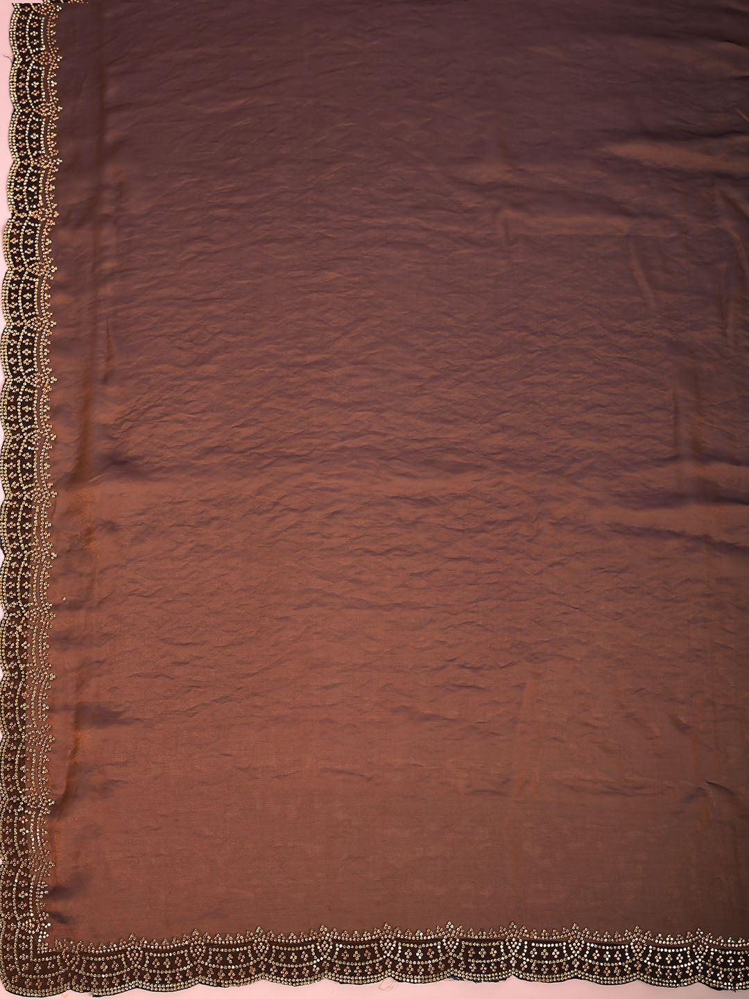 Embroidered Georgette Saree