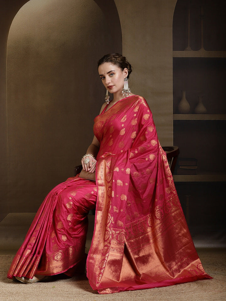 Woven Design Art Silk Saree