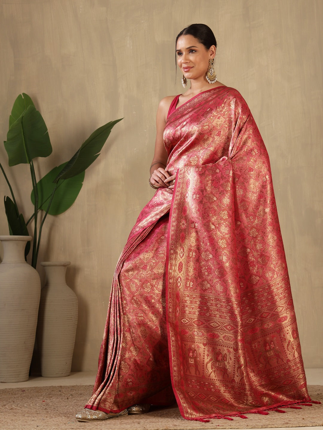Woven Design Art Silk Saree