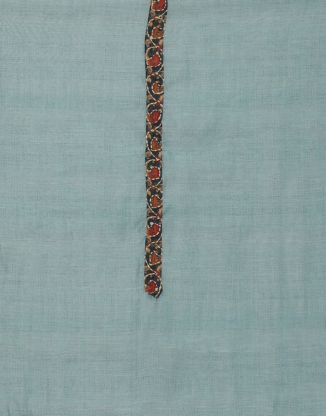 Chanderi Embroidered Suit Piece with fancy dupatta