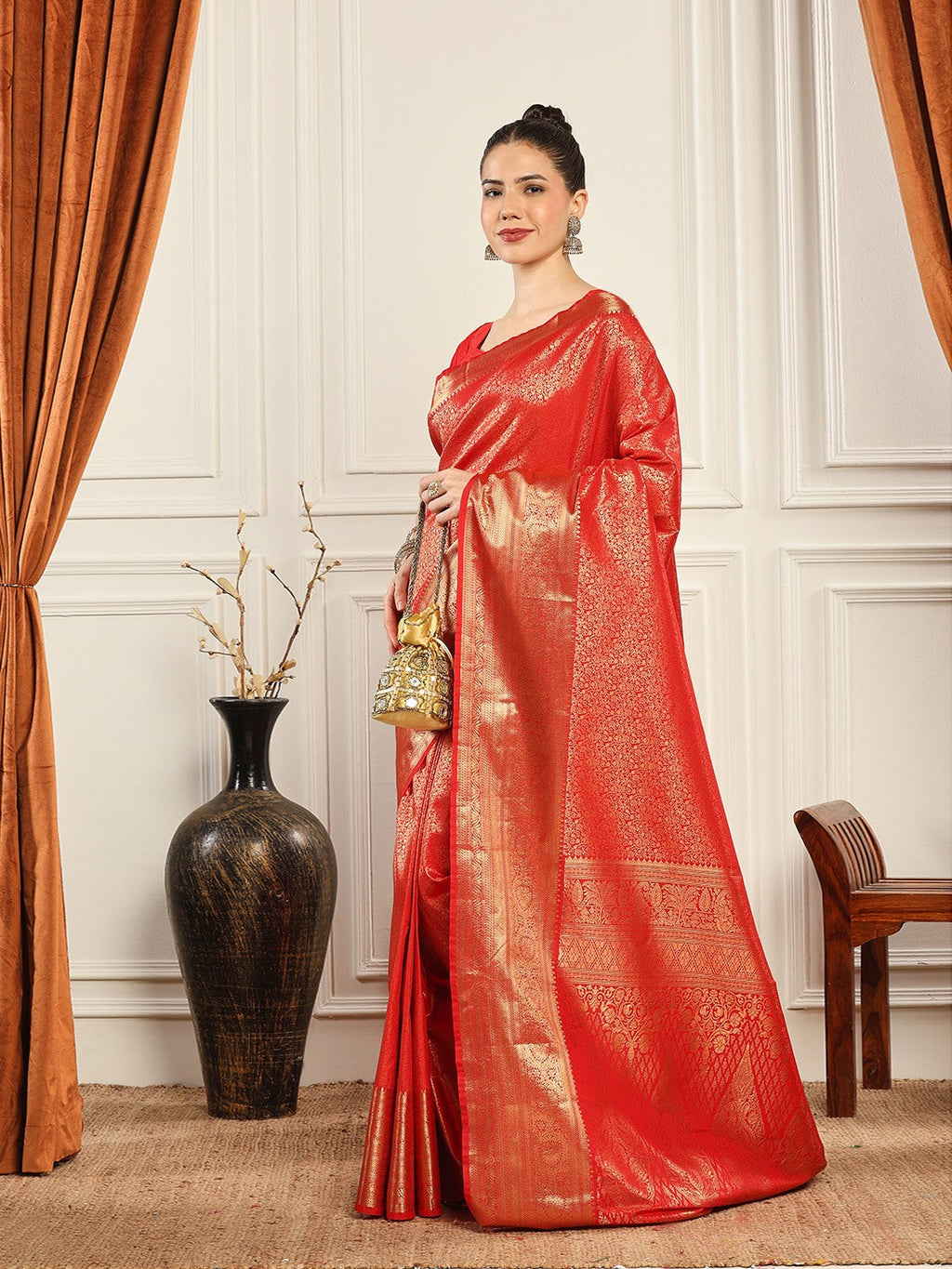Woven Design Art Silk Saree