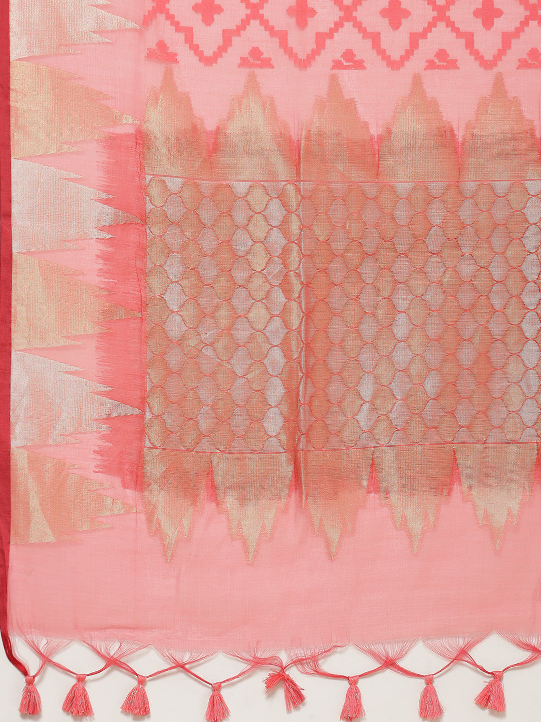 Resham Jaal  Woven Cotton Saree