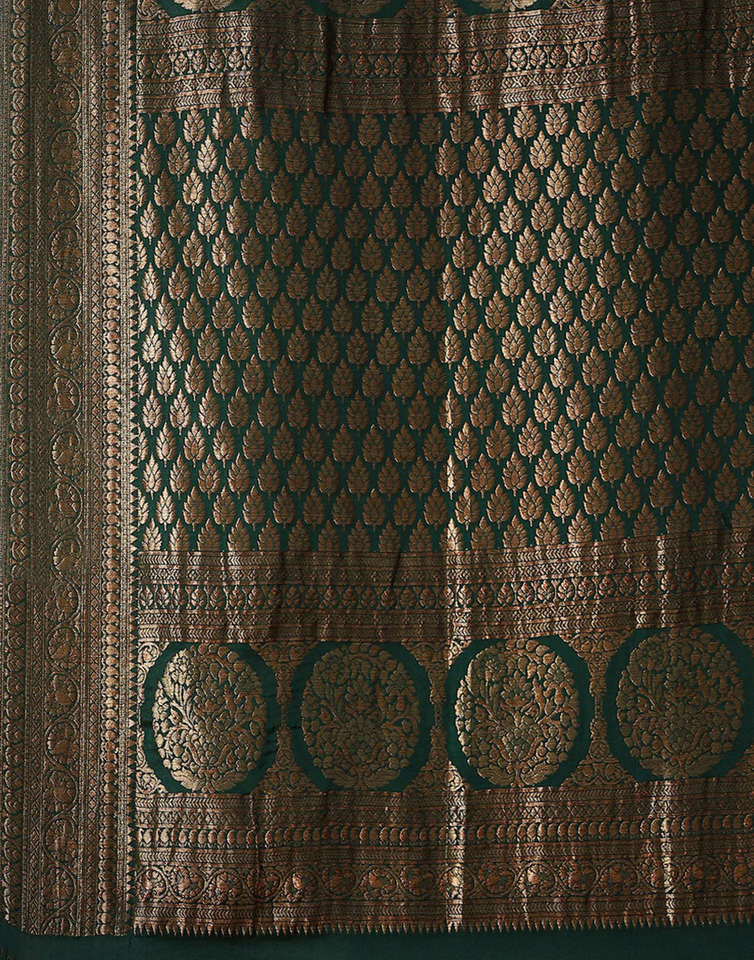 Zari Jaal Crepe Saree