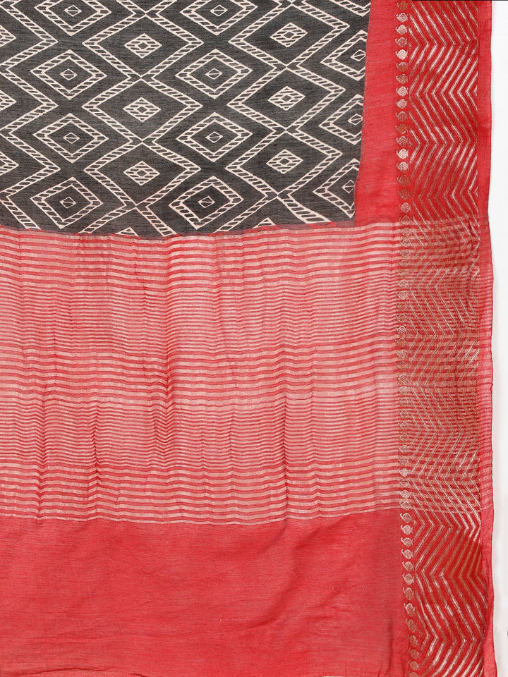 Printed Cotton Saree