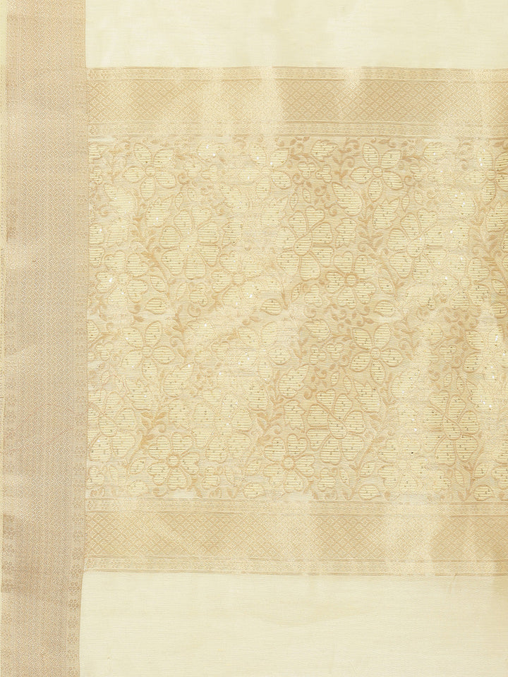 Zari Border Woven Cotton Saree