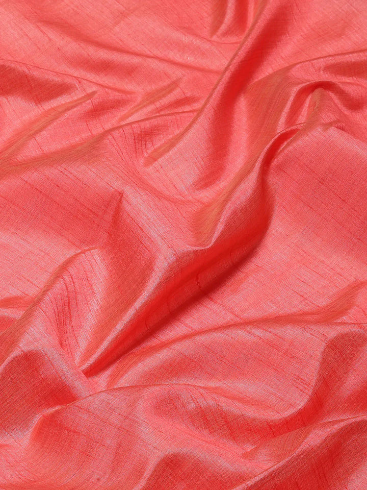 Plain Zari Border Handloom Woven Saree