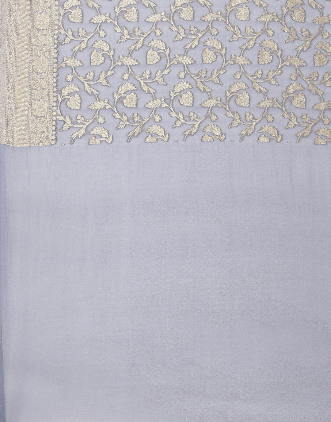 MBZ Meena Bazaar-Zari Jaal Art Georgette Saree