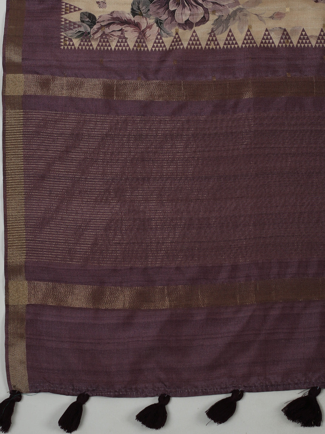 Digital Floral Printed Art Silk Saree