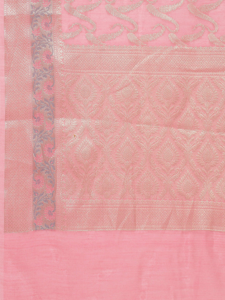Zari Woven Cotton Saree