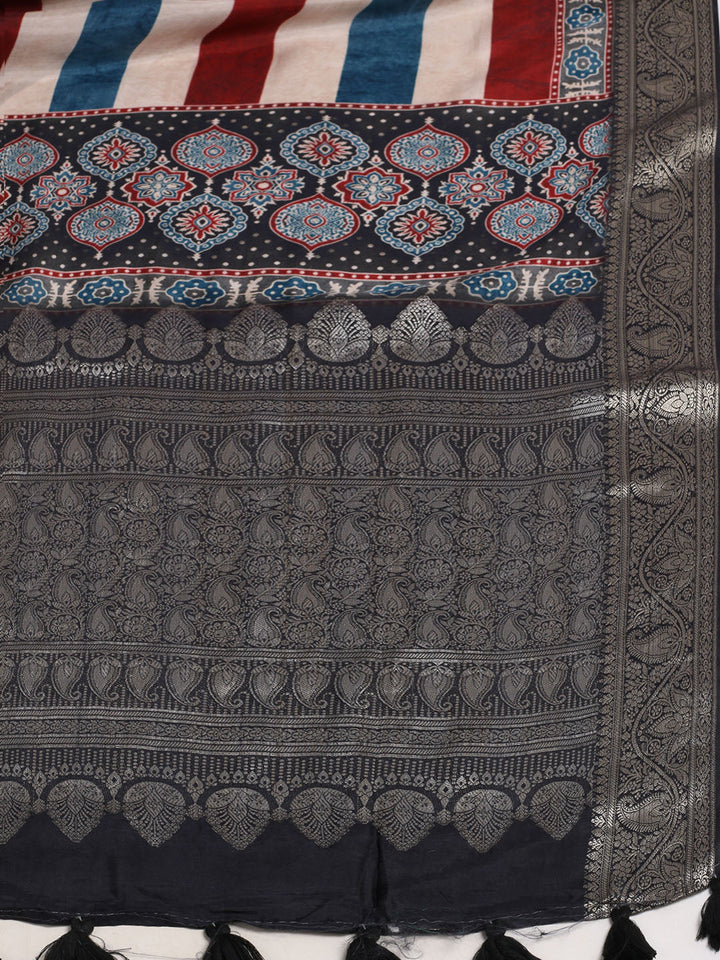 Printed Art Silk Saree