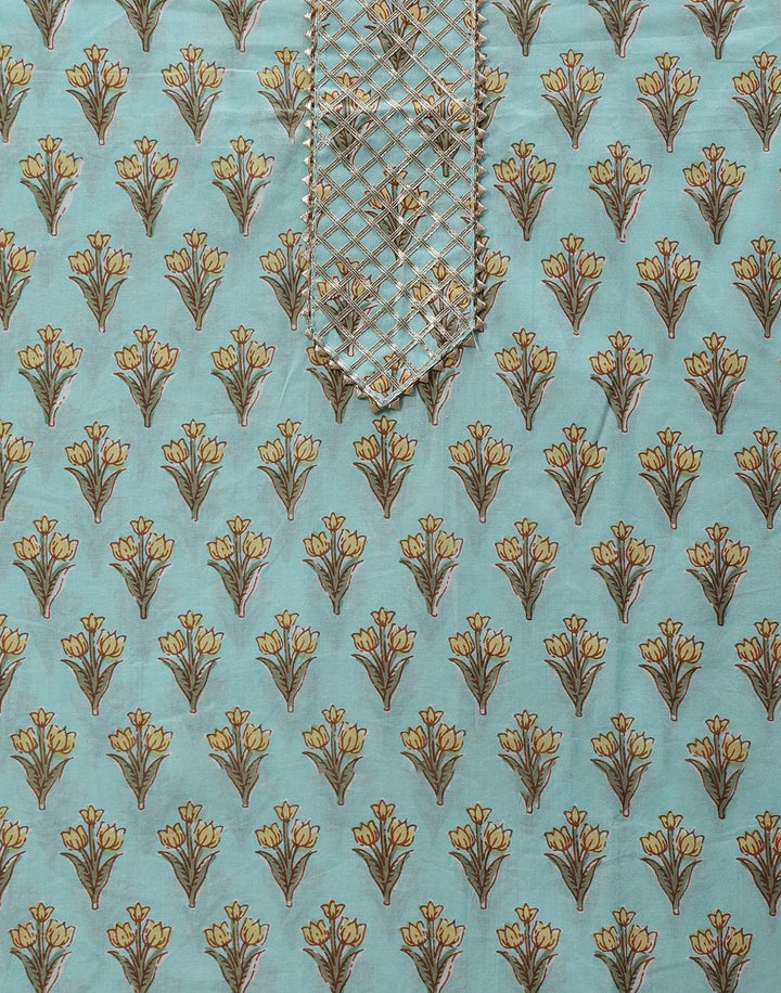 Printed Cotton Suit Piece