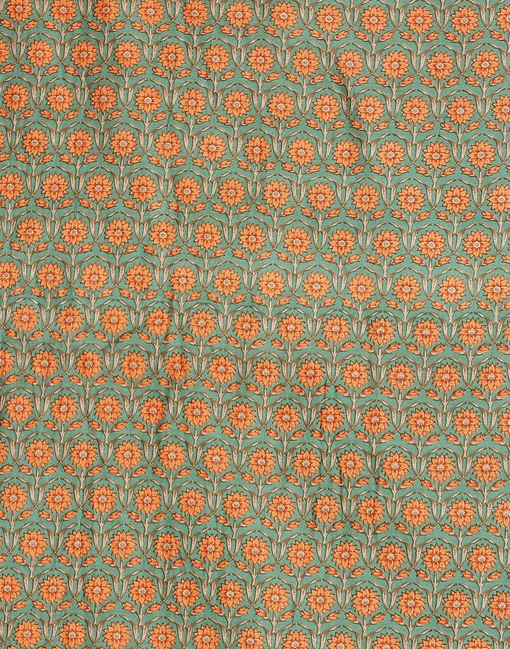 Printed Chanderi Suit Piece
