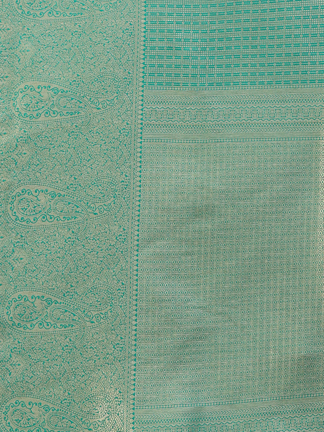 Brocade Zari Jaal Handloom Woven Saree