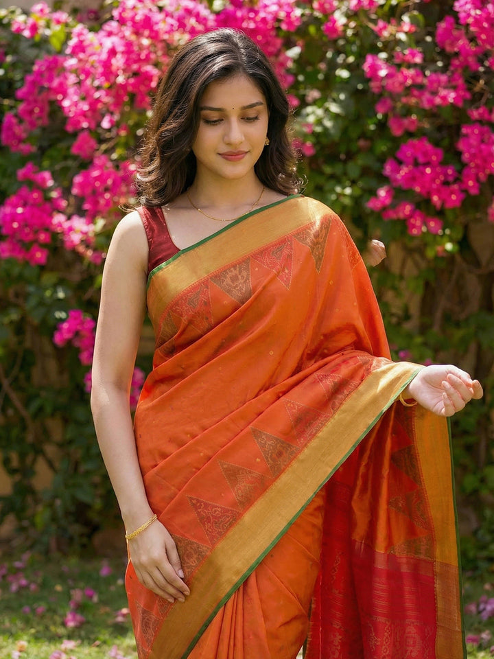 Woven Design Art Silk Saree