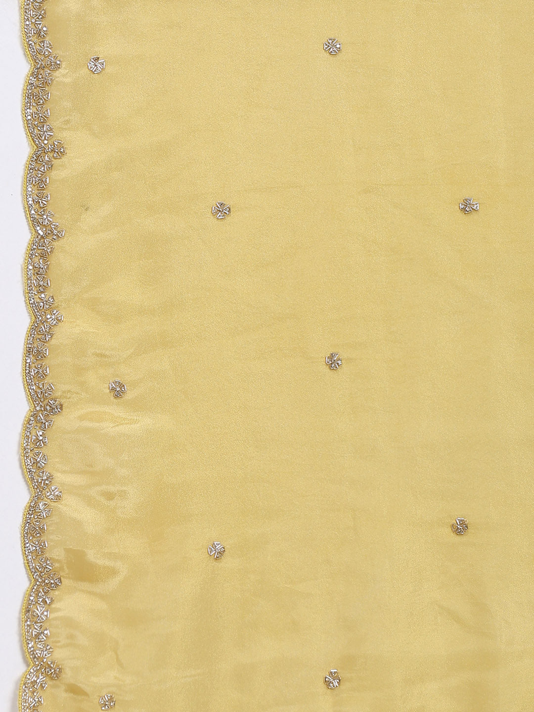 Stone Embroidery Tissue Saree