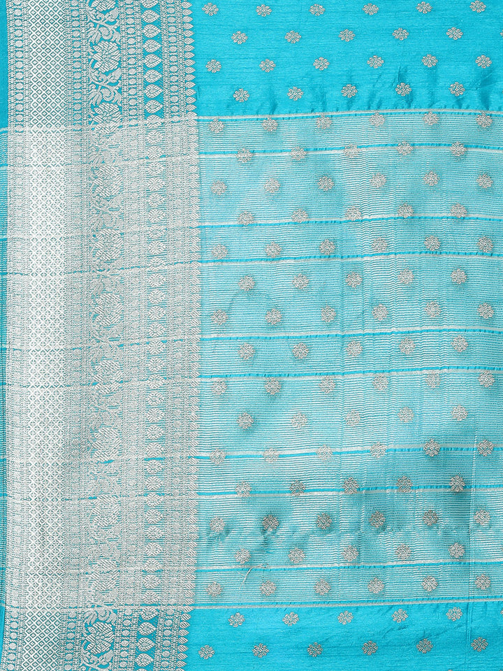 Zari Booti Handloom Woven Saree