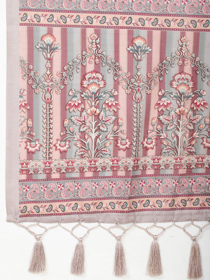 Printed Tussar Saree